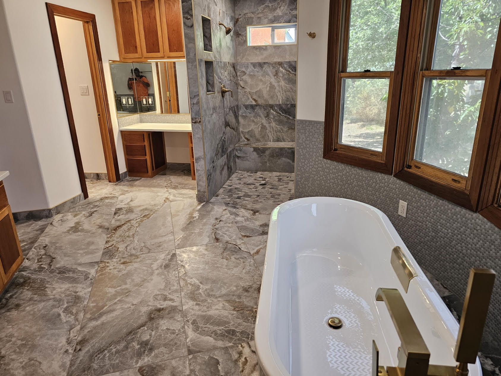 Marble Master Bath