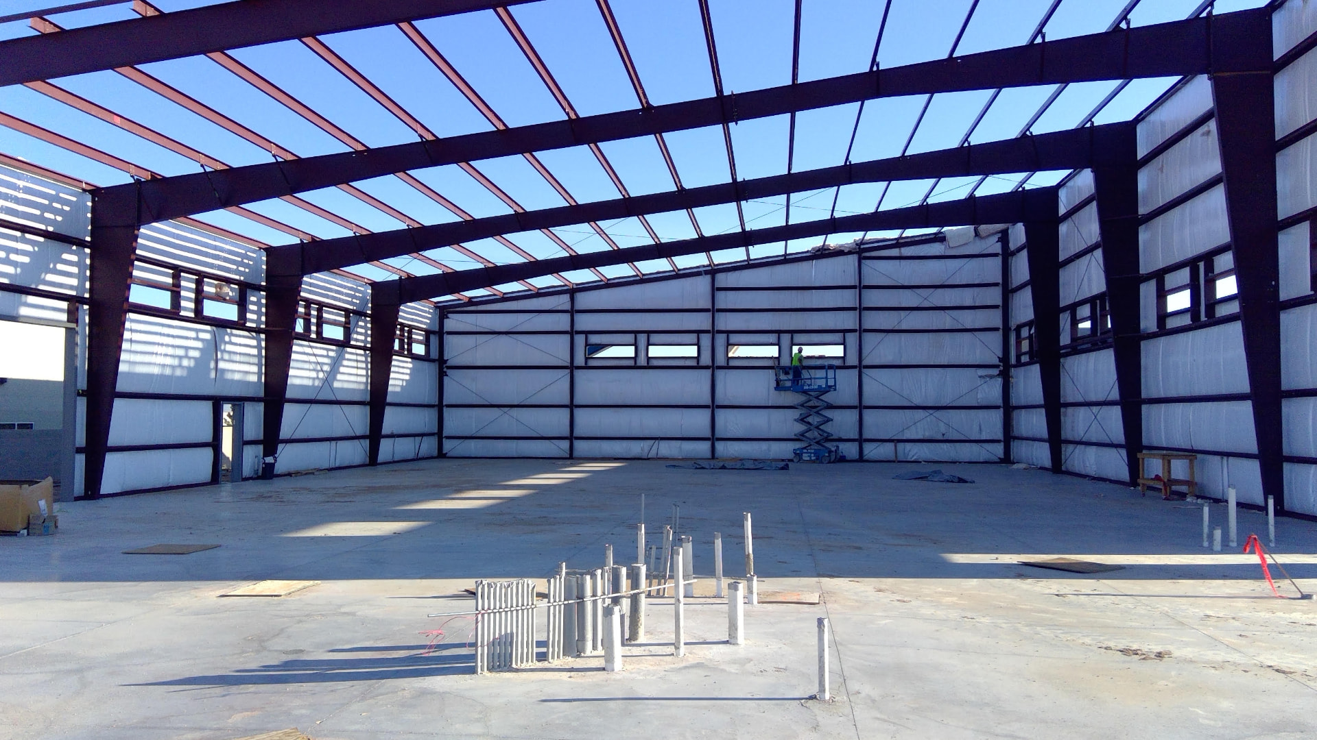 Steel Frame Buildout