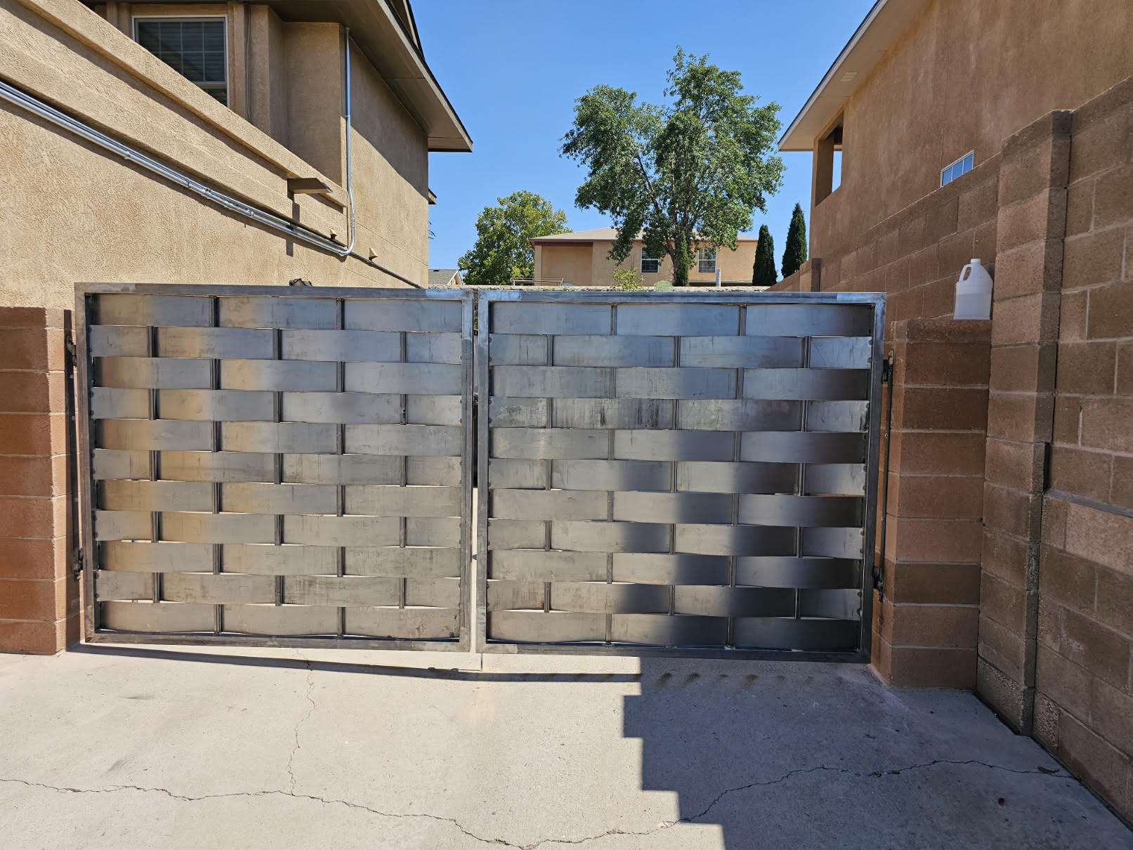 Woven Steel Double Gate